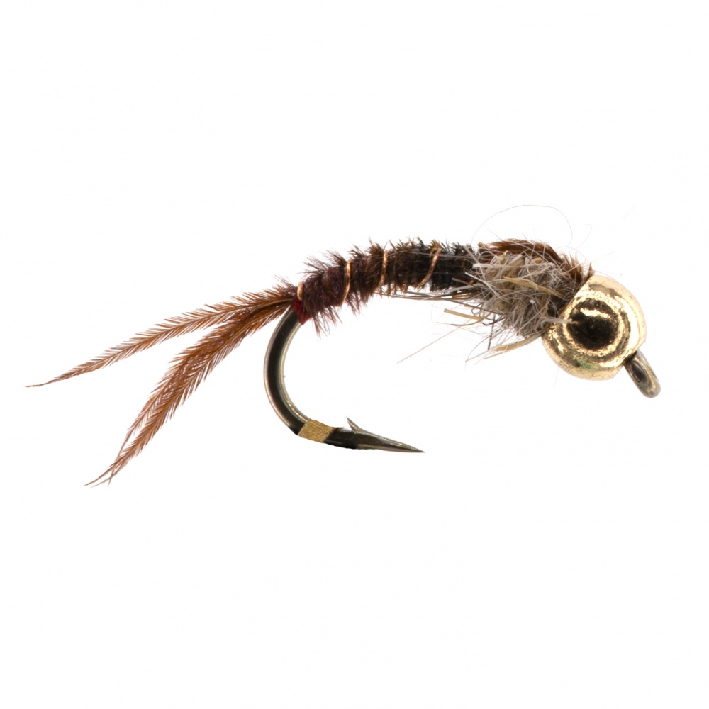 The Essential Fly Pheasant Tail Grub Beadhead Fishing Fly